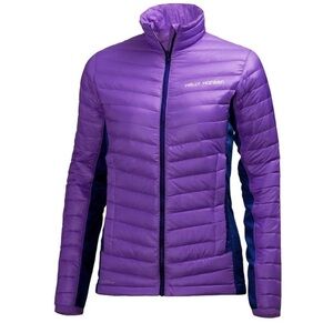 Helly Hansen Verglas Hybrid Insulator Puffer Jacket pertex microlight purple XS